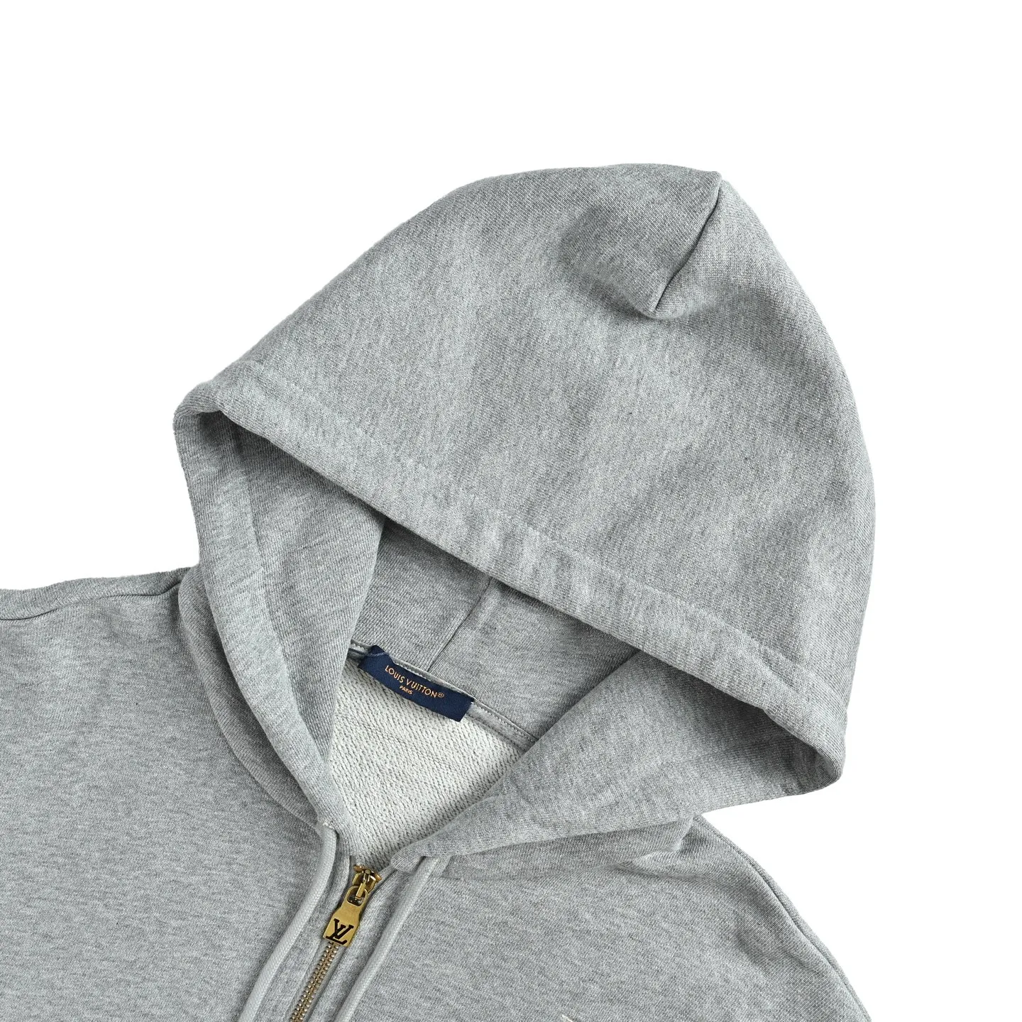 Louis Vuitton/Louis Vuitton sketch embroidered zipper hooded sweatshirt jacket